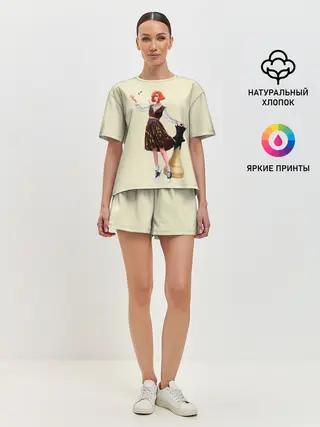 Женская пижама с шортами / Ход Королевы