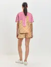 Женская пижама с шортами / Мороженое Рожок