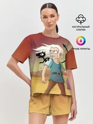 Женская пижама с шортами / Разочарование