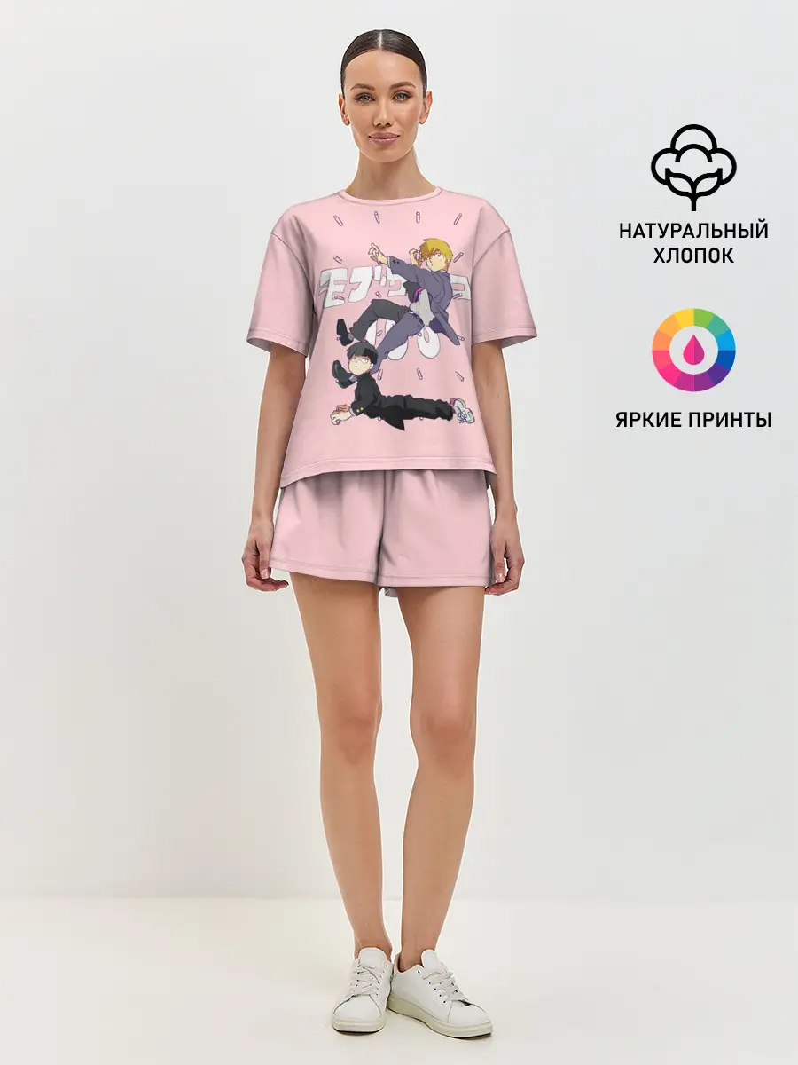 Женская пижама с шортами / Моб Психо 100