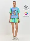 Женская пижама с шортами / Aqua Among As