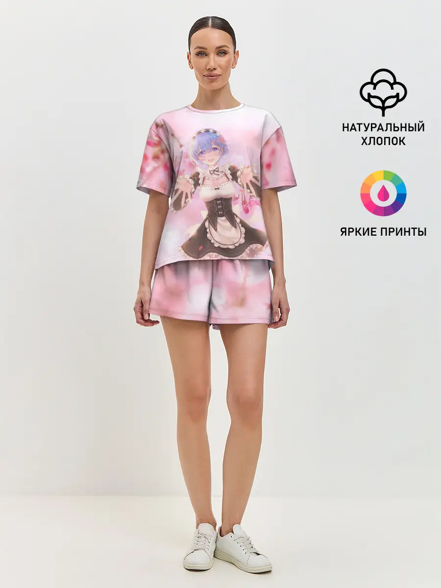 Женская пижама с шортами / Рем