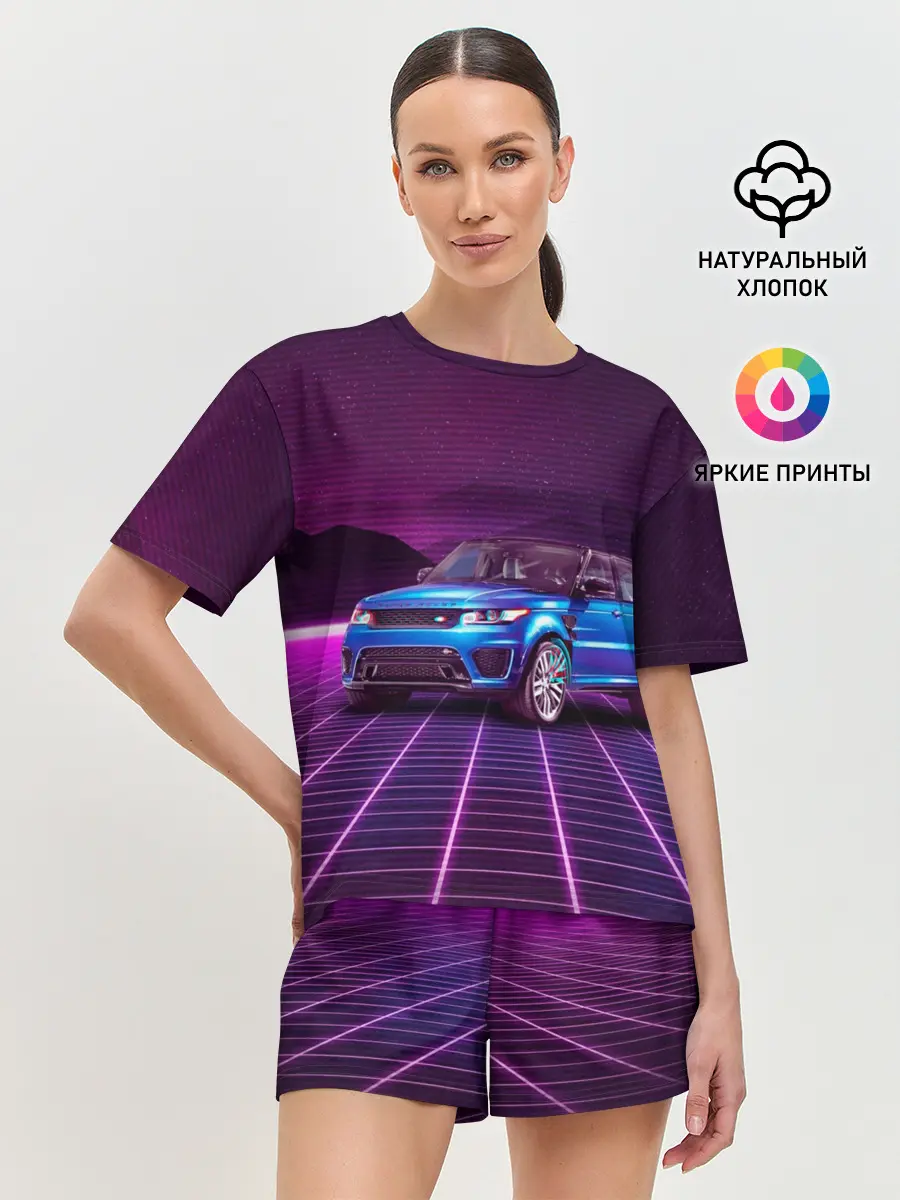 Женская пижама с шортами / Range Rover Sport