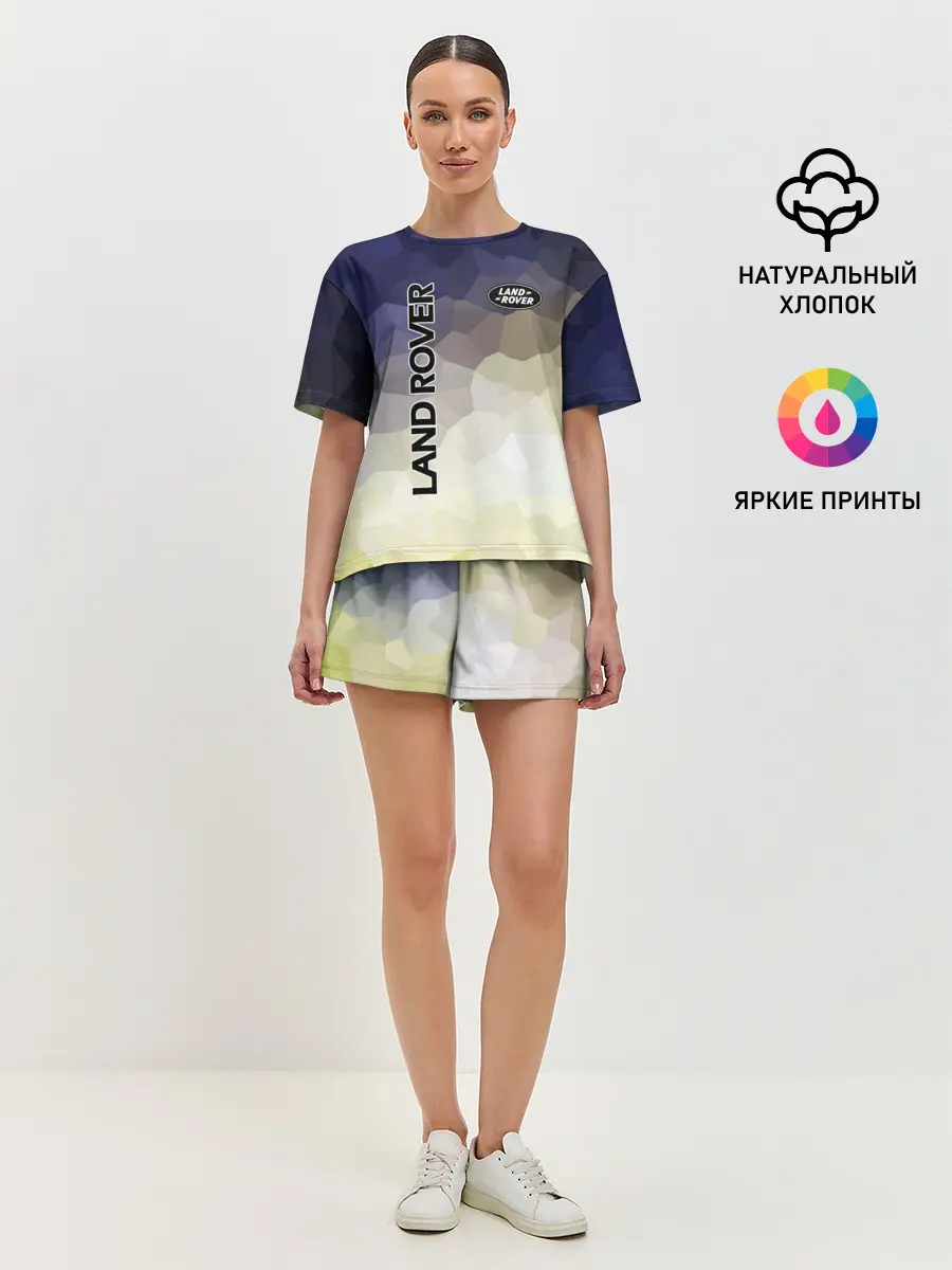 Женская пижама с шортами / LAND ROVER