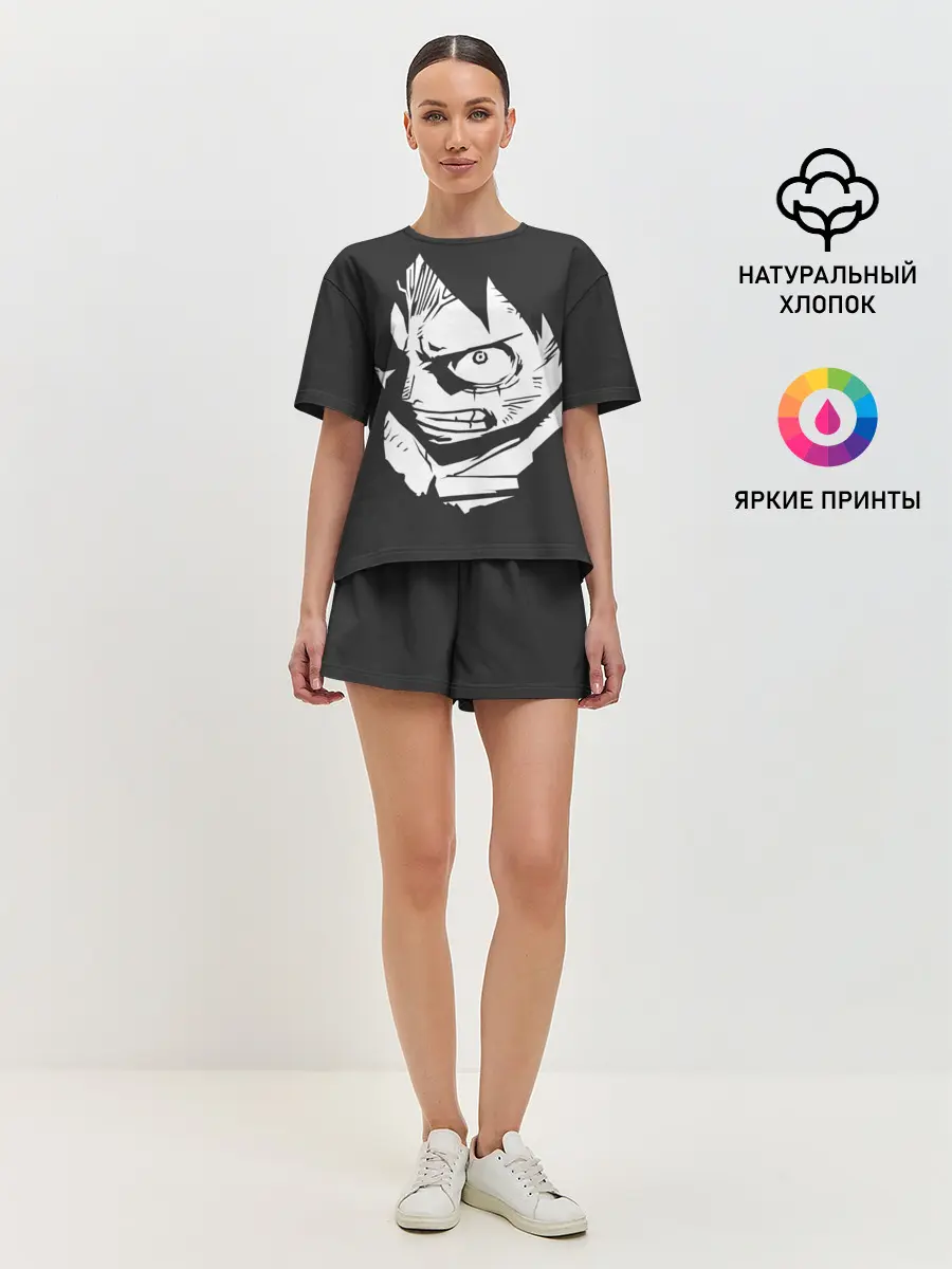 Женская пижама с шортами / Злой One piece