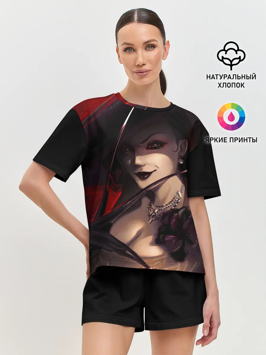 Женская пижама с шортами / Resident Evil Village