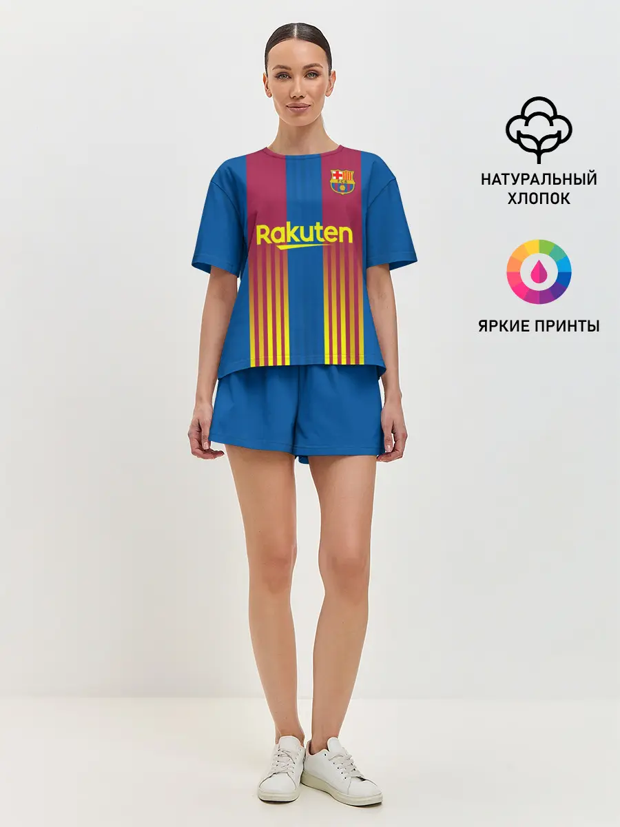 Женская пижама с шортами / FC Barcelona | El Clasico La Liga