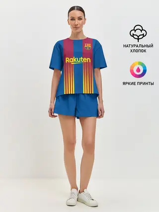 Женская пижама с шортами / FC Barcelona | El Clasico La Liga