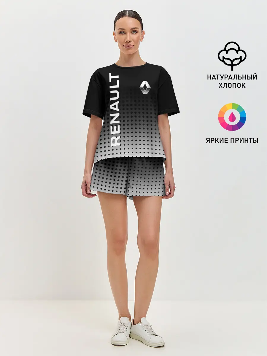 Женская пижама с шортами / Renault