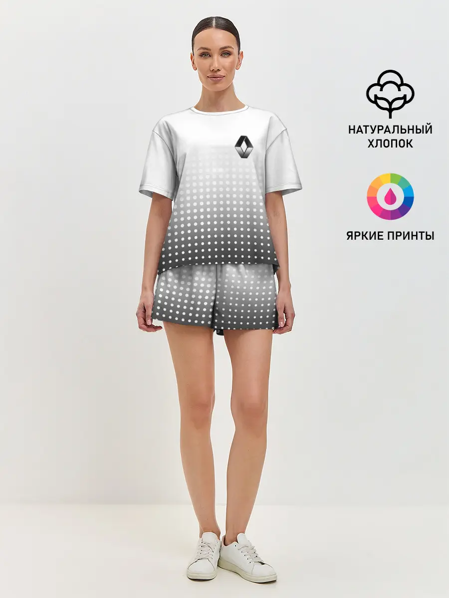 Женская пижама с шортами / Renault