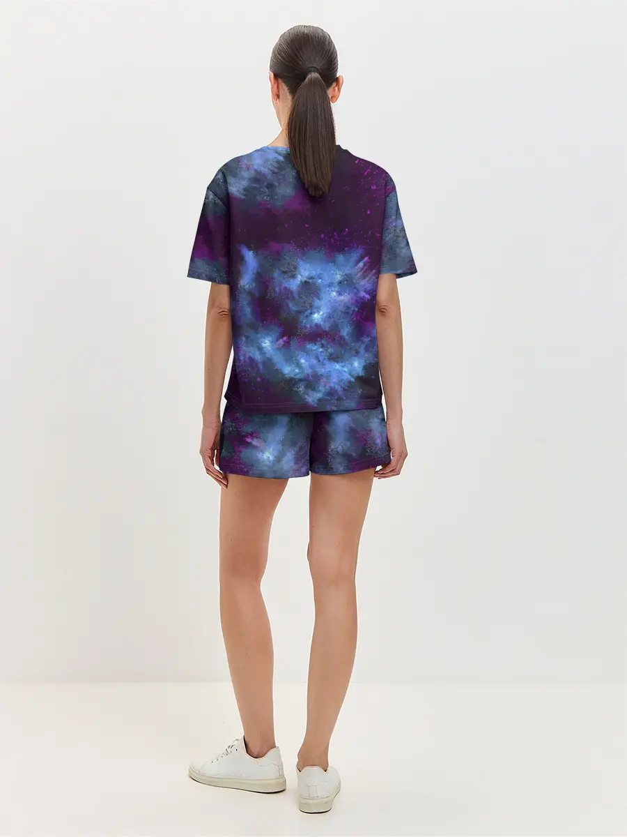 Женская пижама с шортами / CS GO Blue smoke