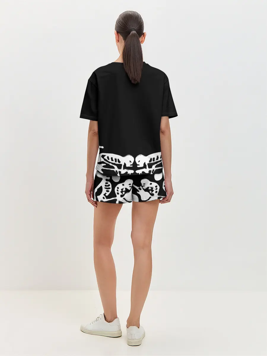 Женская пижама с шортами / ГРАЖДАНСКАЯ ОБОРОНА,