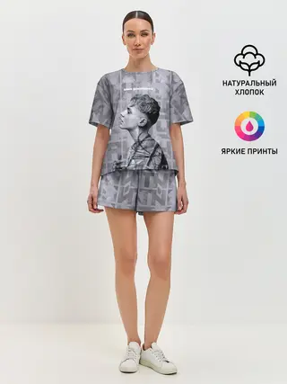 Женская пижама с шортами / Ваня Дмитриенко