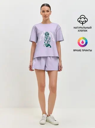 Женская пижама с шортами / пошлая молли