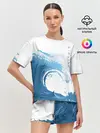 Женская пижама с шортами / WAVE | ВОЛНЫ