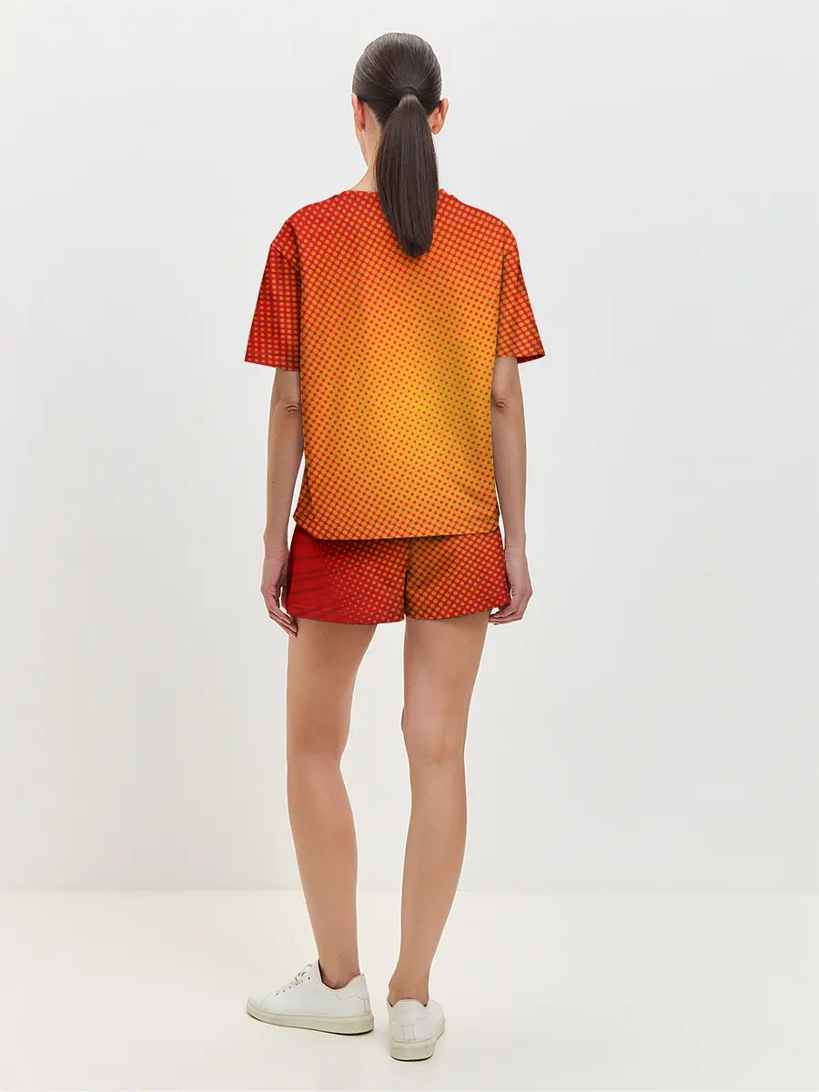 Женская пижама с шортами / Cat Pop