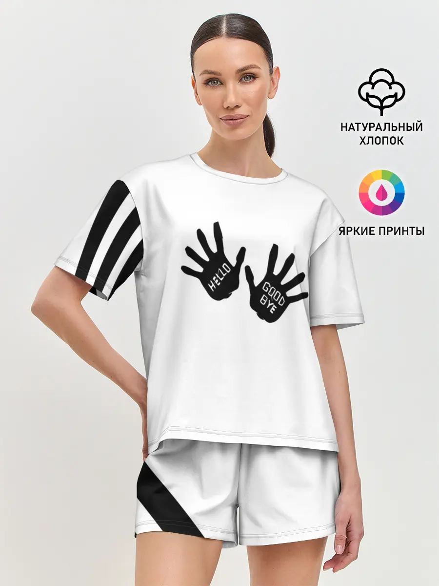 Женская пижама с шортами / академия амбрелла