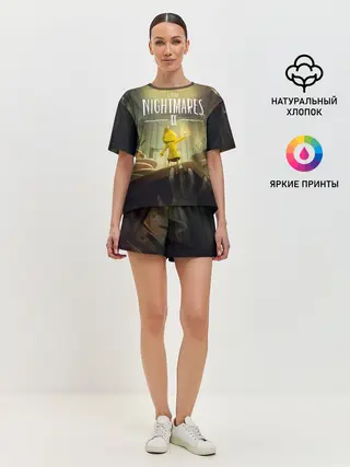 Женская пижама с шортами / Little Nightmares 2