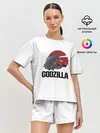 Женская пижама с шортами / Годзилла