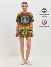 Женская пижама с шортами / Хиппи