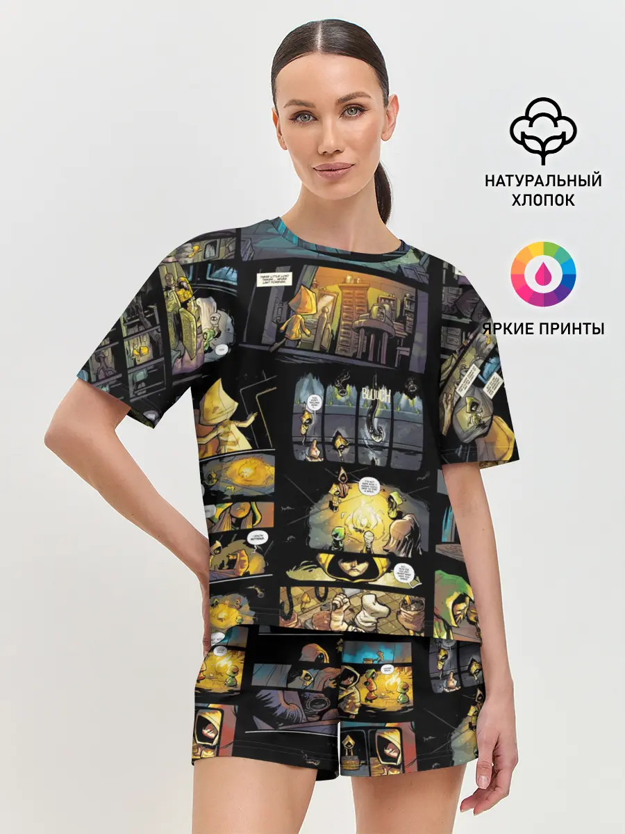 Женская пижама с шортами / LITTLE NIGHTMARES