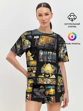 Женская пижама с шортами / LITTLE NIGHTMARES