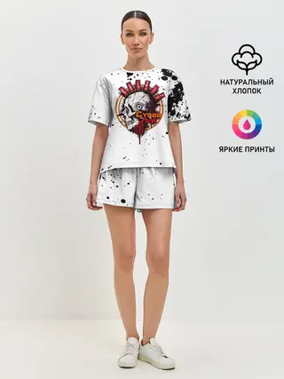 Женская пижама с шортами / Cyberpunk 2077