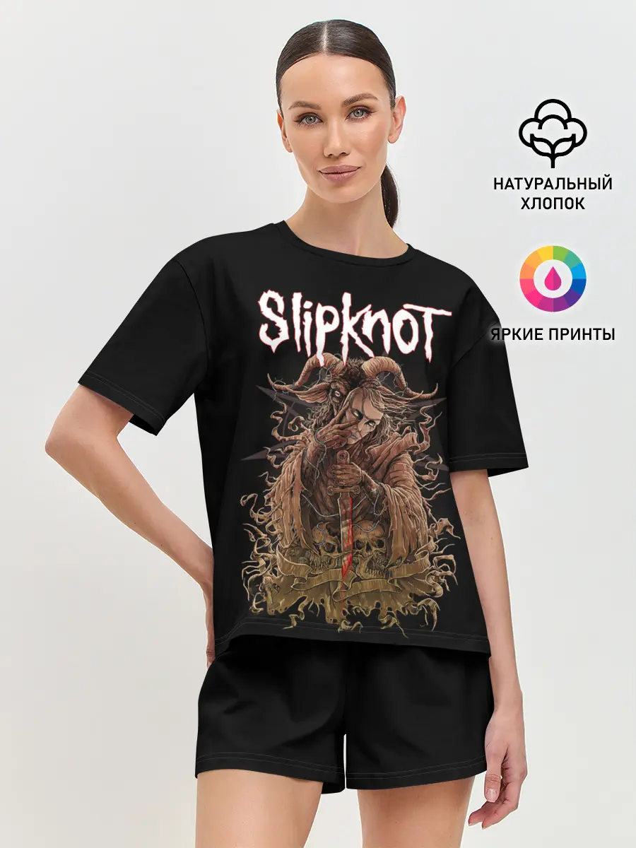 Женская пижама с шортами / SLIPKNOT