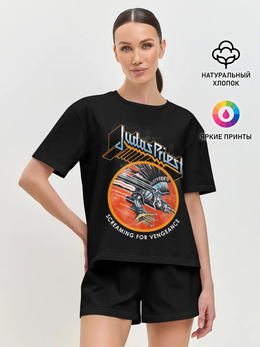 Женская пижама с шортами / Judas Priest