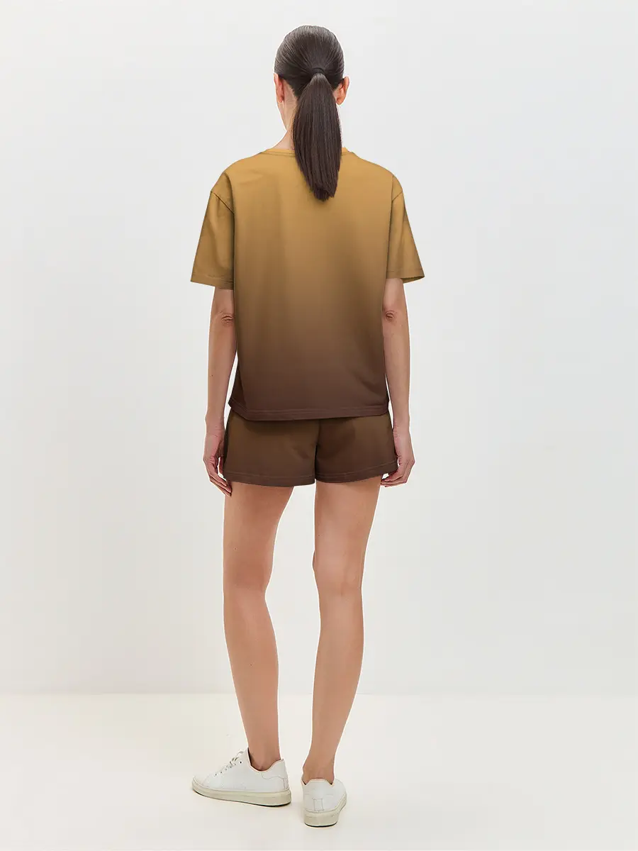 Женская пижама с шортами / Взрывной характер милого лиса