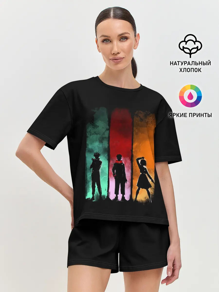 Женская пижама с шортами / Магическая Битва