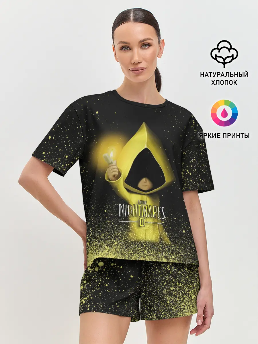 Женская пижама с шортами / Little Nightmares 2