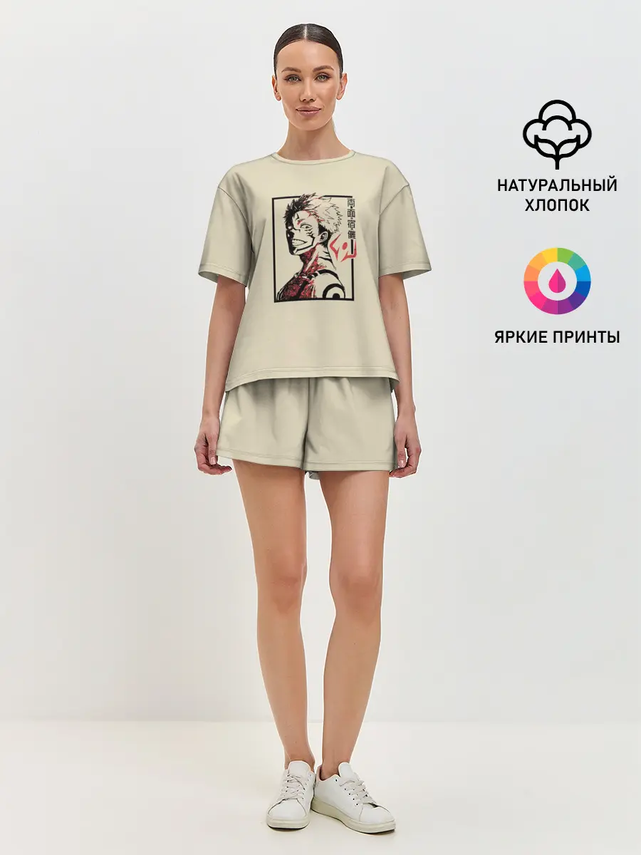 Женская пижама с шортами / Cукуна