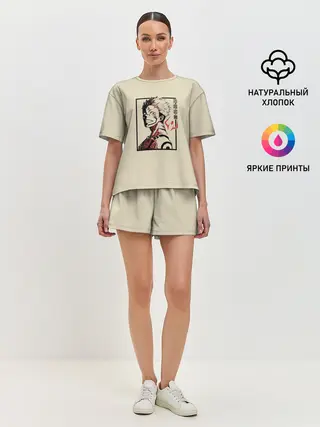 Женская пижама с шортами / Cукуна