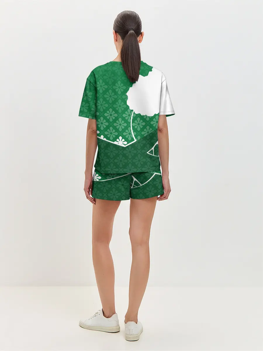 Женская пижама с шортами / Дерево