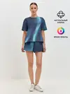 Женская пижама с шортами / Северное Сияние