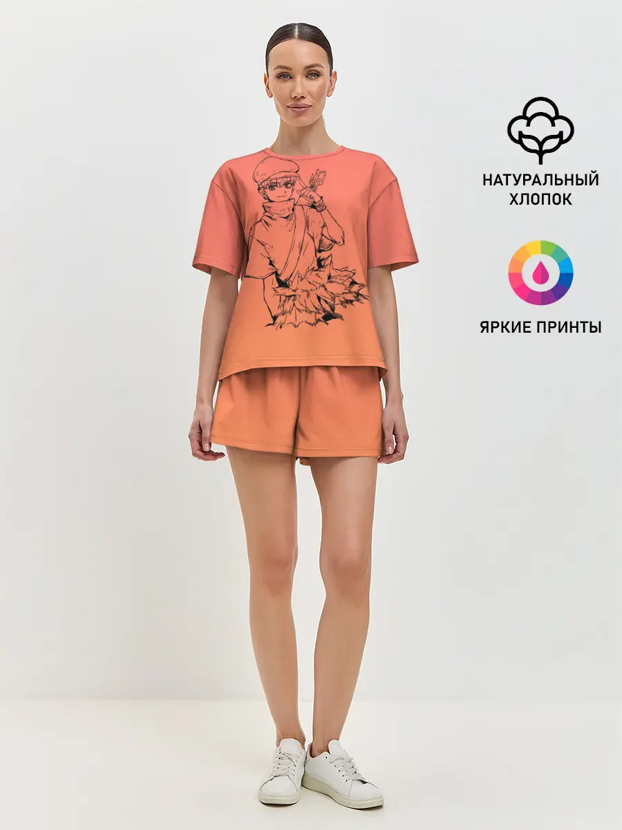 Женская пижама с шортами / Юкио