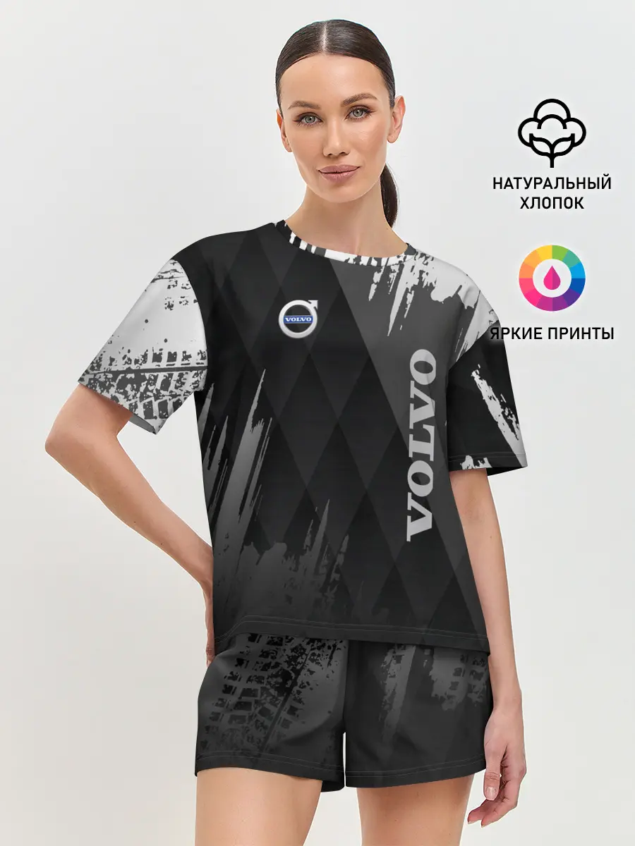 Женская пижама с шортами / Volvo