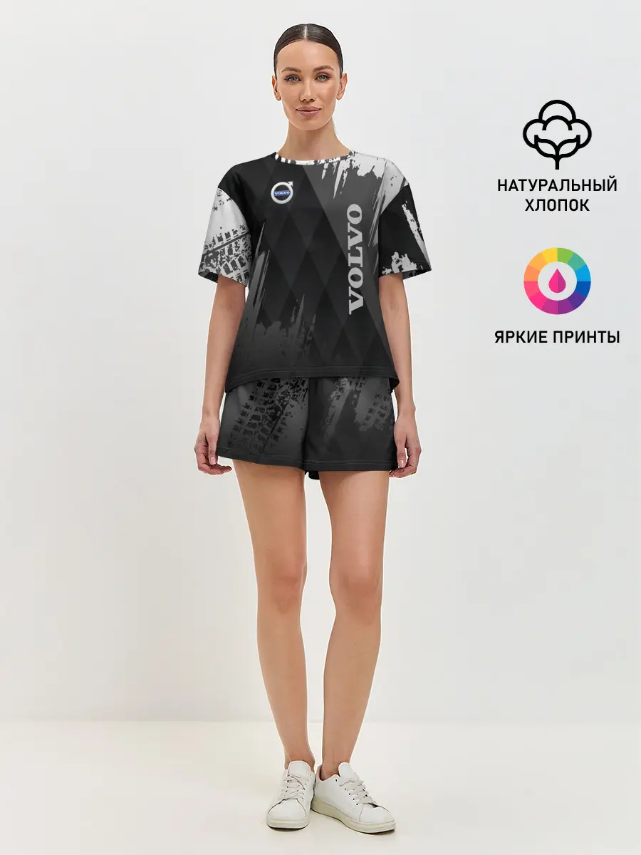 Женская пижама с шортами / Volvo