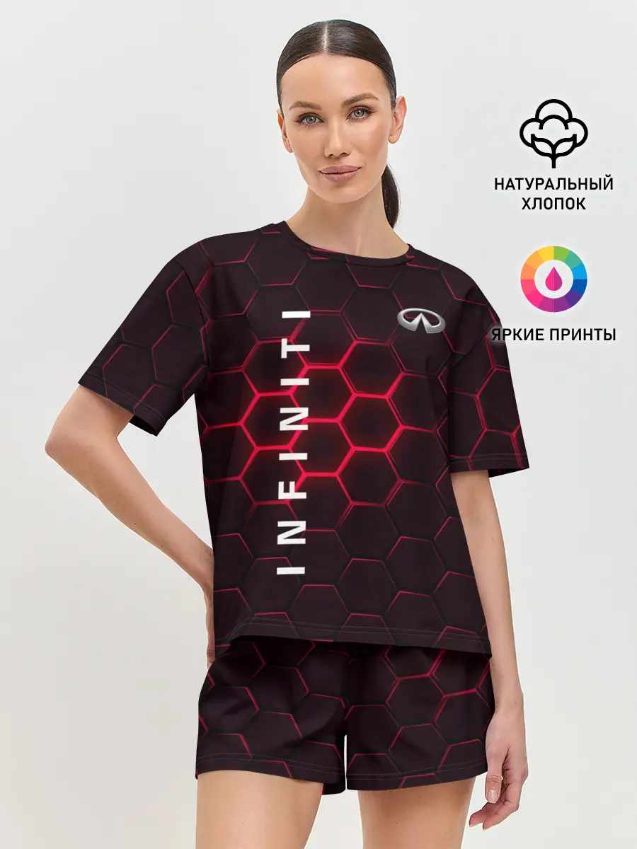 Женская пижама с шортами / Infiniti
