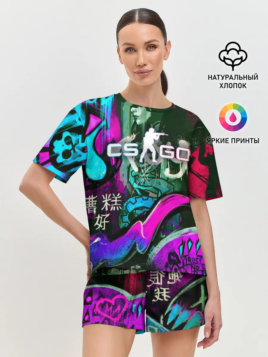 Женская пижама с шортами / Fever Dream | Горячечные грёзы