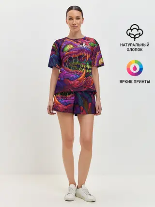 Женская пижама с шортами / CS GO | Hyper Beast