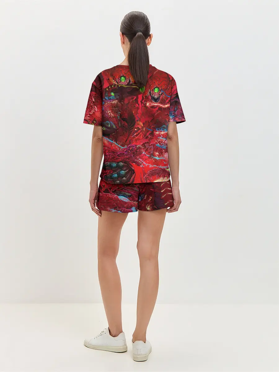 Женская пижама с шортами / Doom | Палач Рока