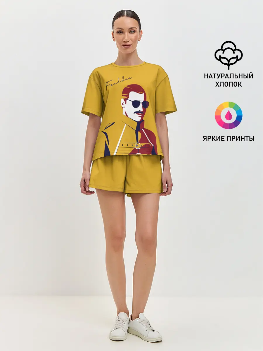 Женская пижама с шортами / QUEEN FREDDY