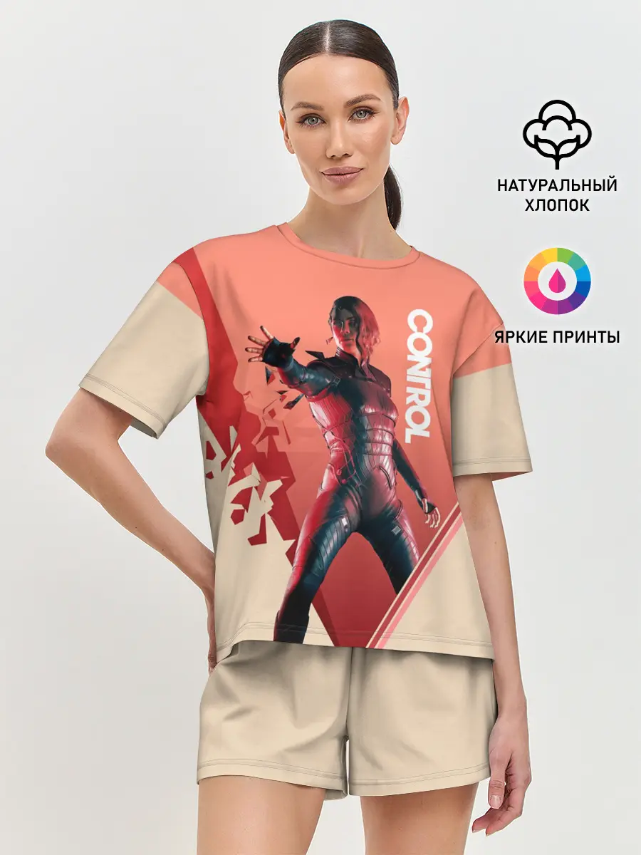 Женская пижама с шортами / Control | Jesse Фейден