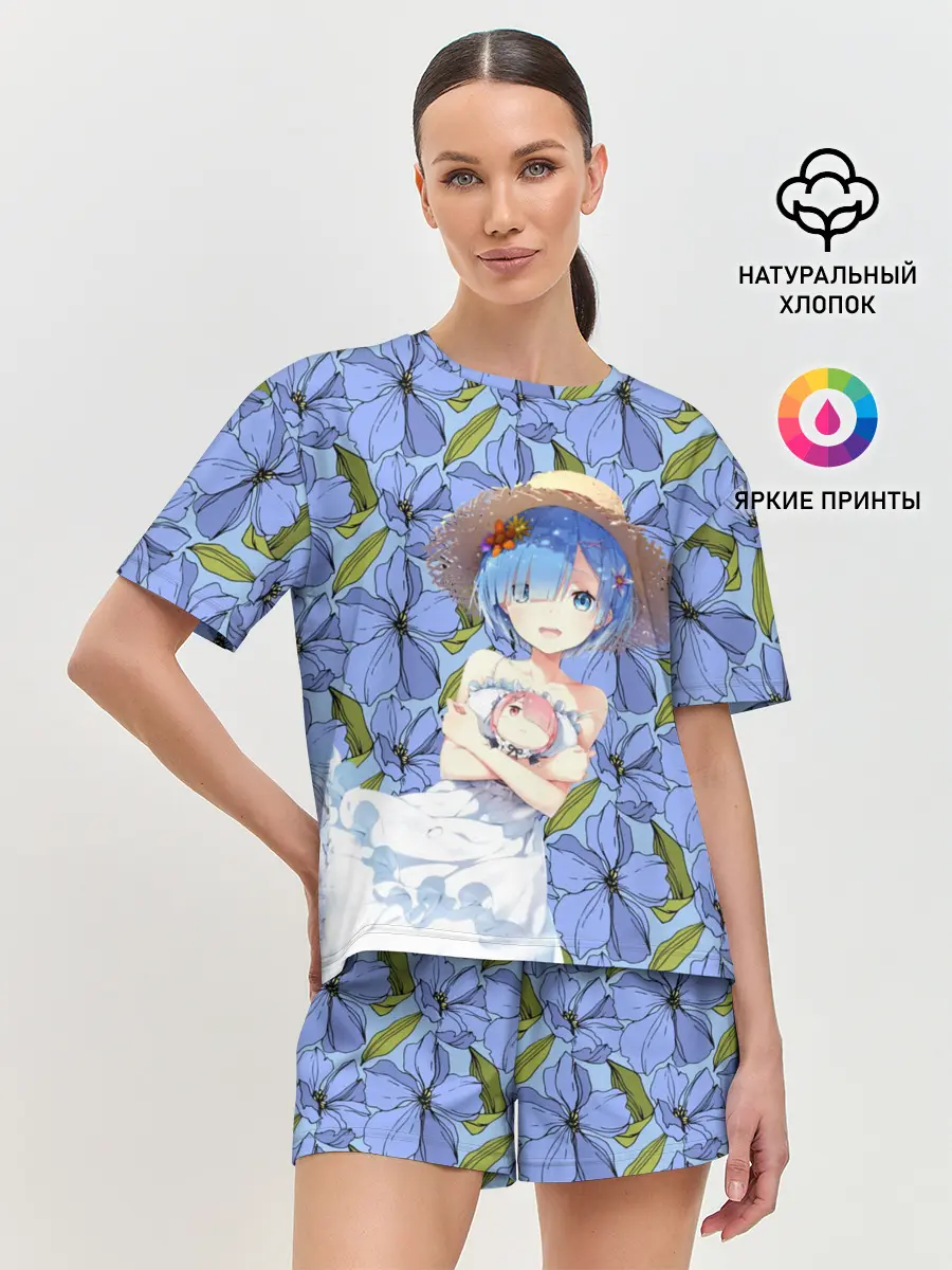 Женская пижама с шортами / Re: Zero – жизнь с нуля