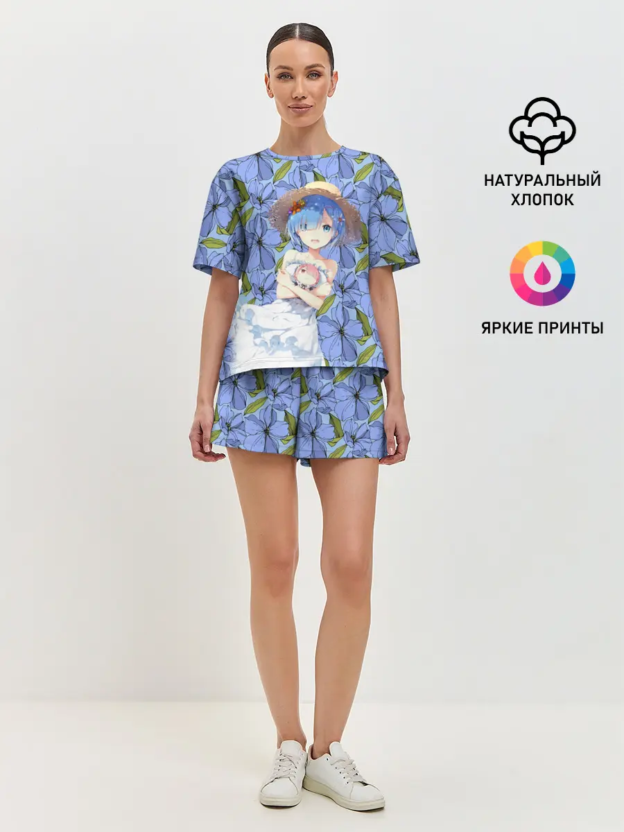 Женская пижама с шортами / Re: Zero – жизнь с нуля