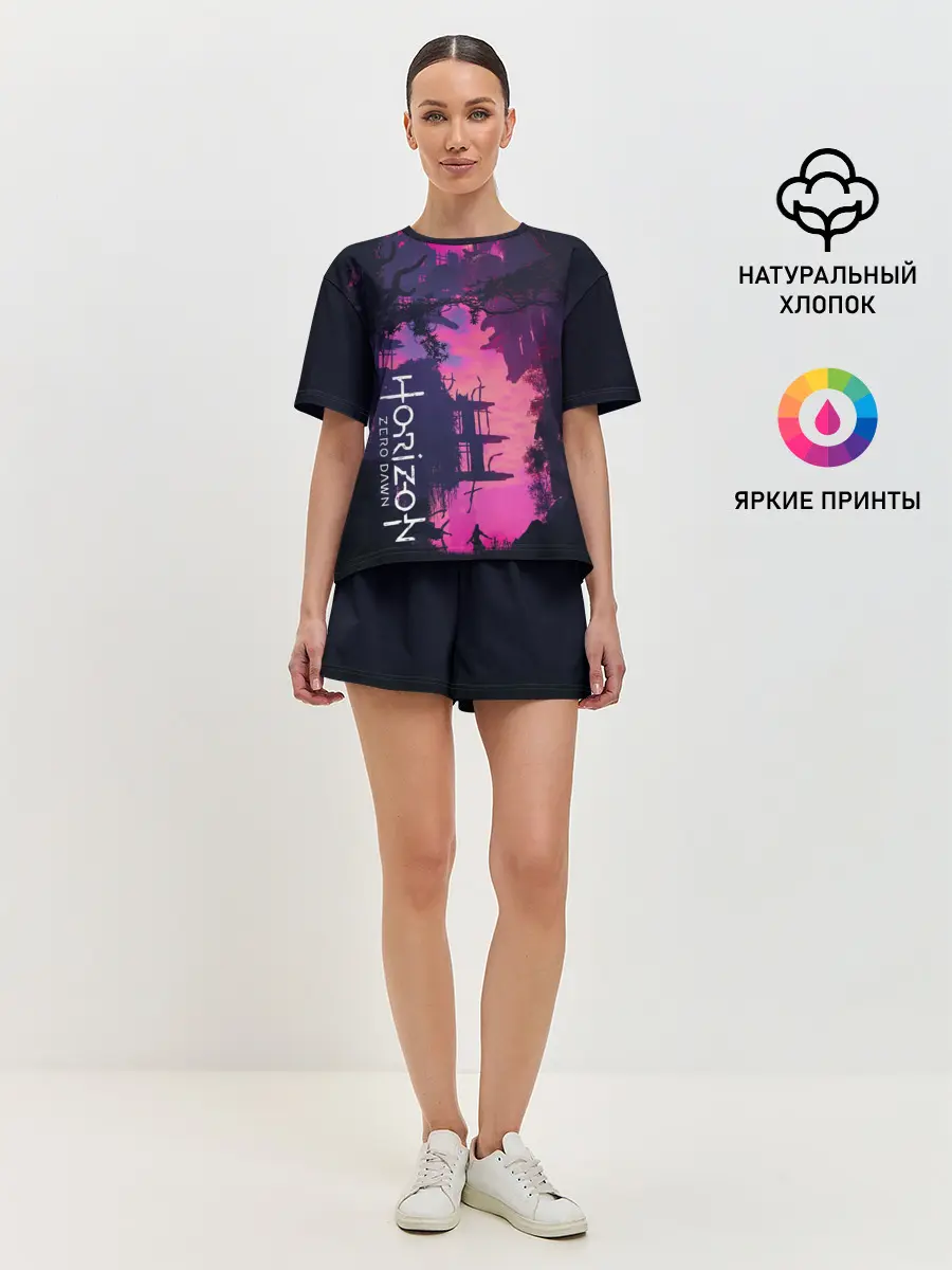 Женская пижама с шортами / Horizon Zero Dawn