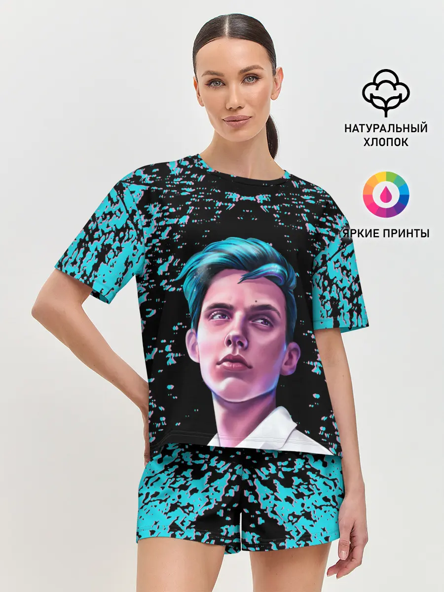 Женская пижама с шортами / Тима Белорусских.