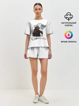 Женская пижама с шортами / Crowfall | Duelist